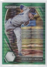 2021 Panini Prizm Draft Picks Green Pulsar Prizm Owen Kellington #PDP102 ff8