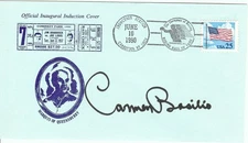 Carmen Basilio Signed Autographed Envelope Legendary Boxer JSA II35670