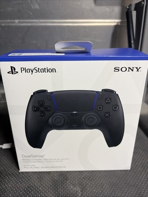 SONY PLAYSTATION 5 PS5 DUALSENSE MIDNIGHT BLACK CONTROLLER *NEW*