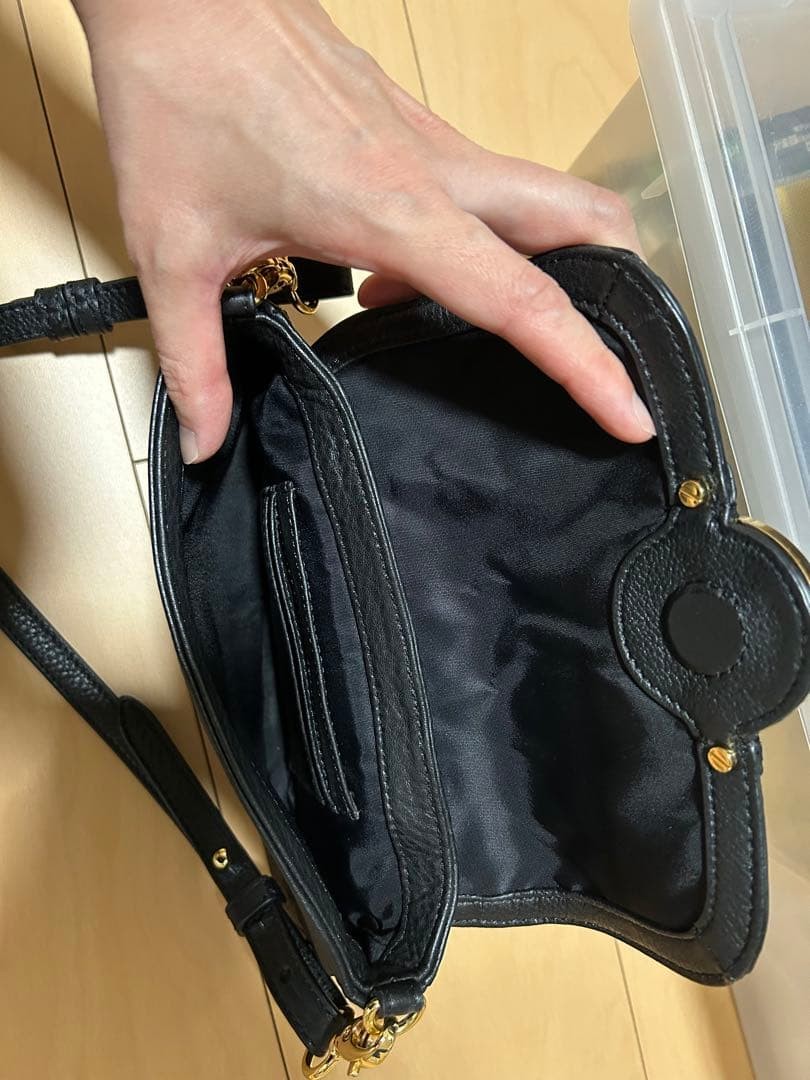 Tory Burch Shoulder Bag Crossbody Leather Black Women's From Japan thumbnail 15