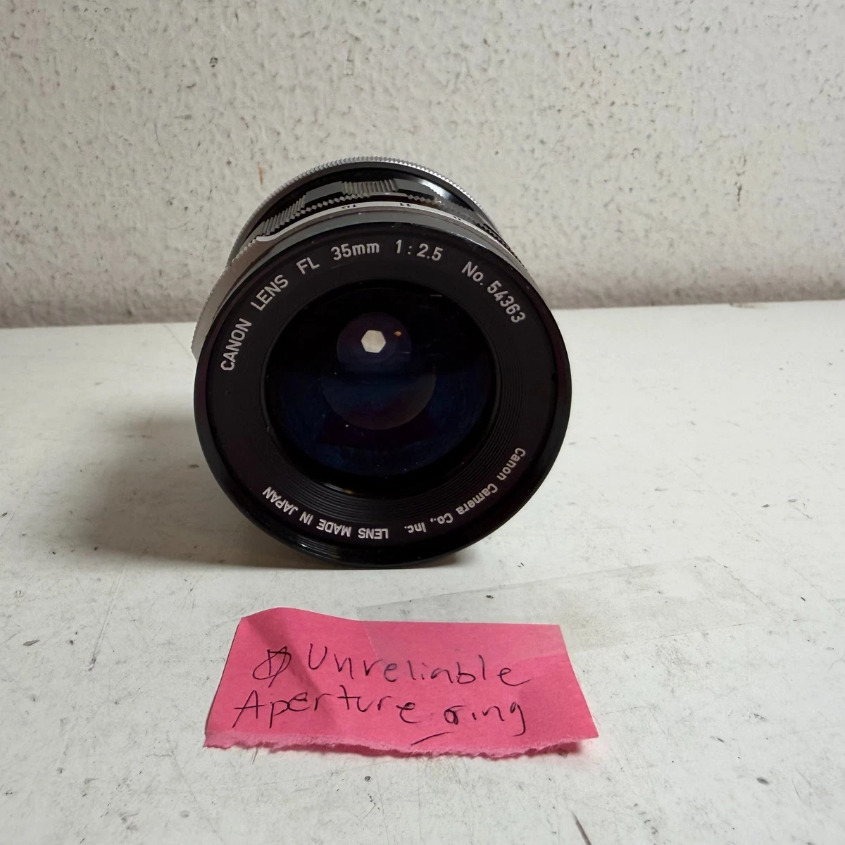 Canon FL Camera Lenses 35mm Focal for sale | eBay