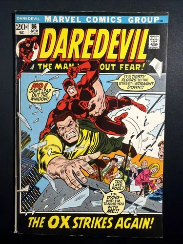 Daredevil #86 1972 Bronze Age 1st Print Vintage Marvel Comics VG *A2