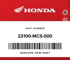 HONDA GENUINE PARTS CLUTCH OUTER PART New 22100-MCS-000 st1300