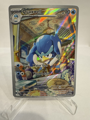 Pokemon Karte - Quaxwell - 207/193 - Paldea Evolved Englisch - NM