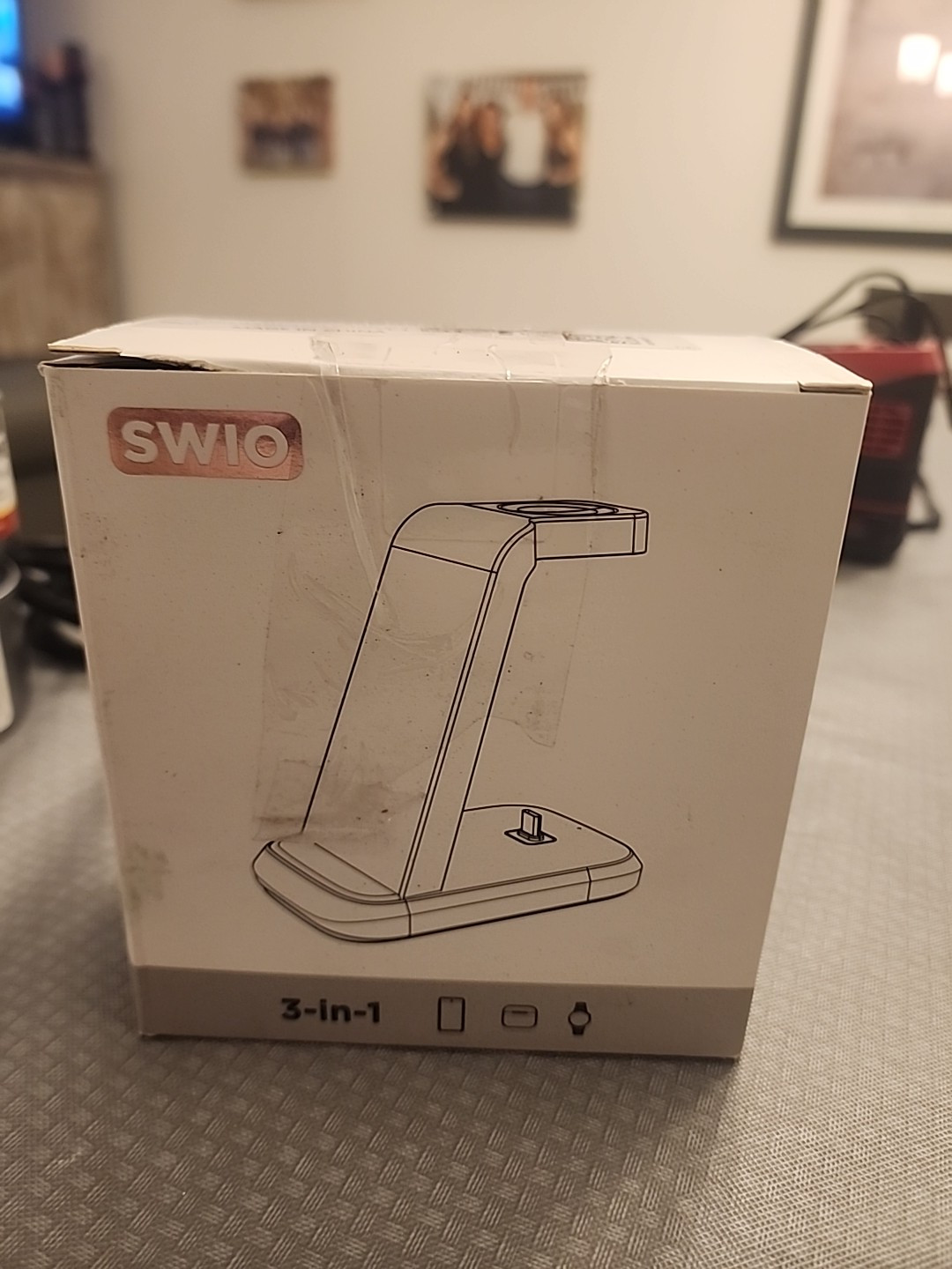 Wireless Charger for Samsung Phones Watch Earbuds, SWIO 3 in