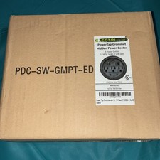 Power Tap Grommet Hidden Desk Table Power Outlet - 3 Power, 2 USB-A, 1 Cat5E