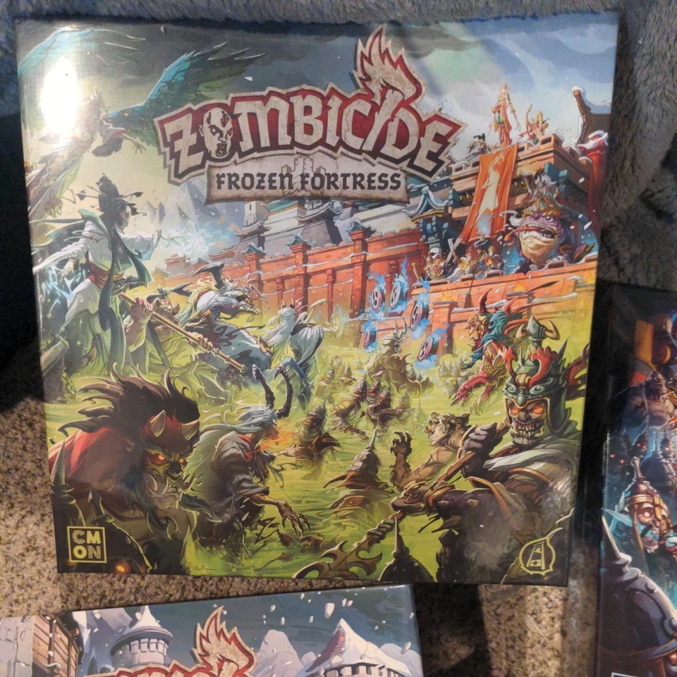 NUEVO Zombicide White Death Frozen Fortress Pledge exclusivo de Kickstarter SELLADO Foto 2 de 4