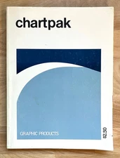 CHARTPAK Graphic Arts Products Catalog Transfer Letters Typography 1980s?