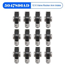 12 X Valve Rocker Arm Intake 5047896AD for Dodge Jeep Chrysler 3.6L 2016-24 T07