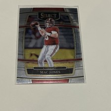Panini Select Draft Picks Mac Jones #42 Alabama Crimson Tide Concourse Football