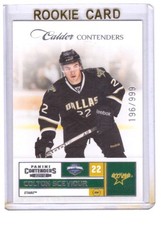 Colton Sceviour 2011-12 Panini Contenders Calder Contenders Rookie Card#166 /999