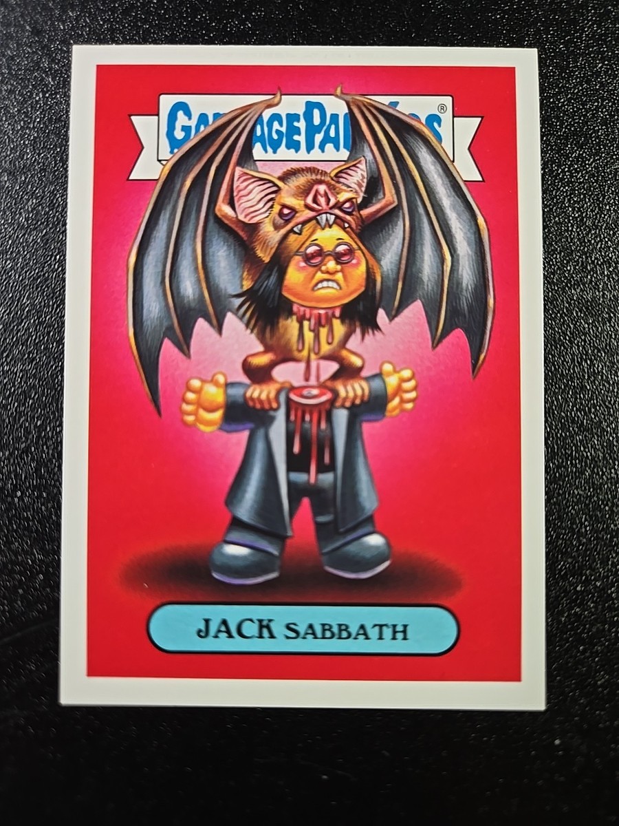 Ozzy Osbourne Black Sabbath Biting Bat Heads Spoof 2017 Garbage