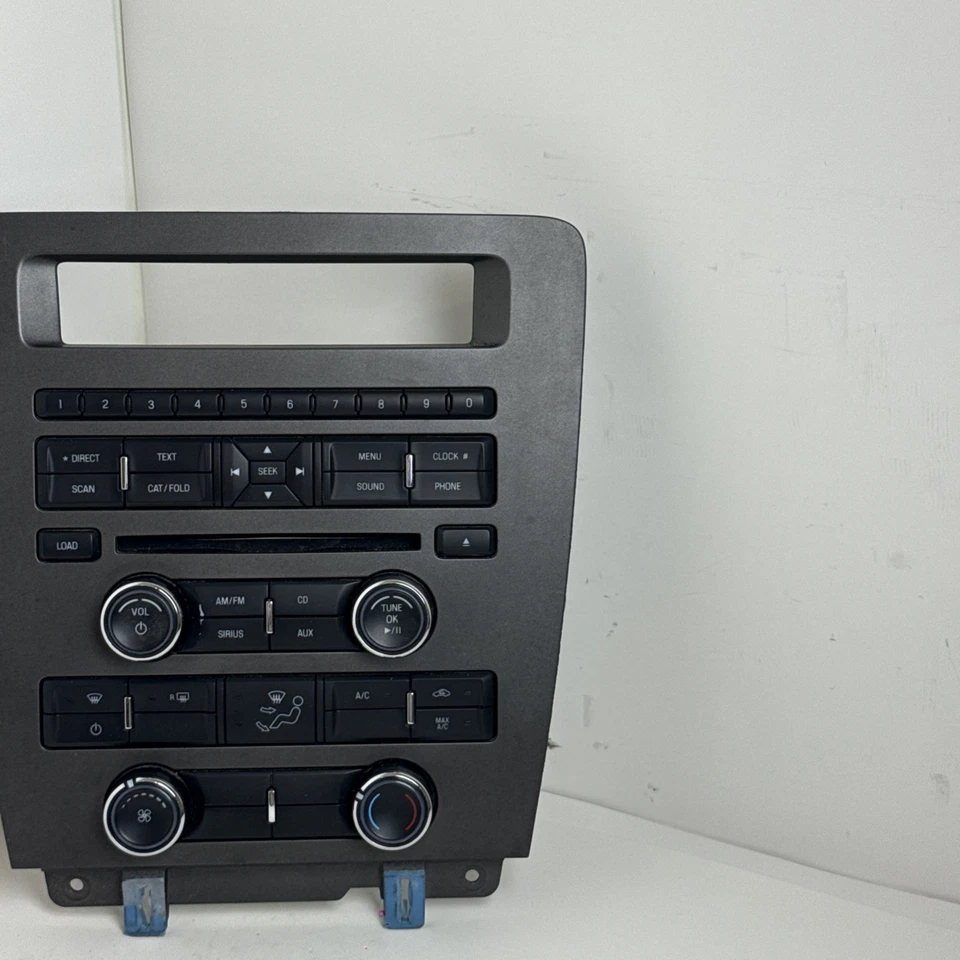 2012 FORD MUSTANG RADIO TEMPERATURE CONTROL PANEL CR3T-18A802-JA OEM - Image 3 of 4