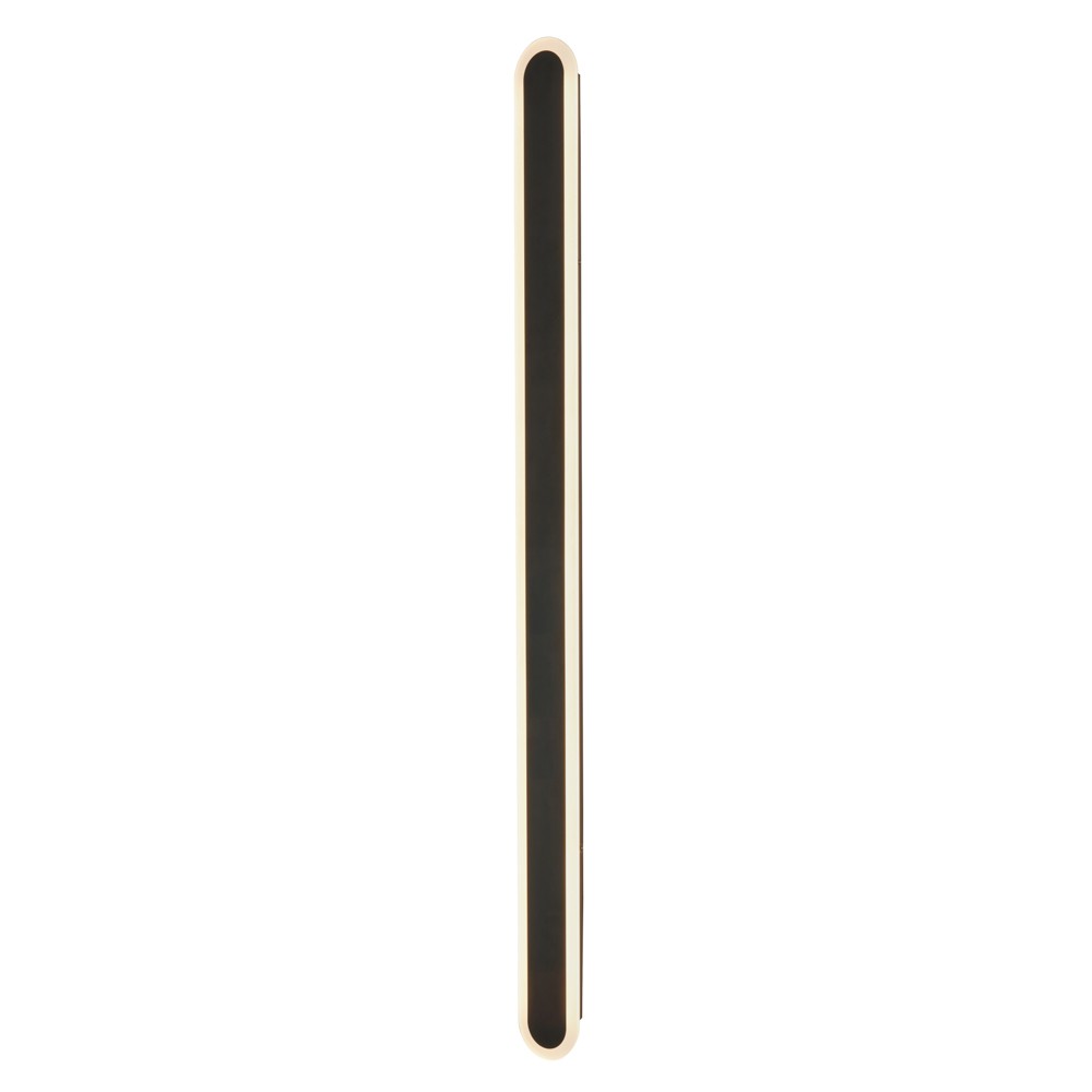 Litecraft Mitali Wall Light Outdoor Linear 40 Watt Integrated CCT LED - Black