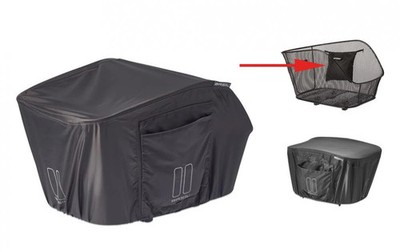 Basil Fahrradzubehör Regenschutz Gr. M für Icon Bold schwarz - Regenschutzhau...