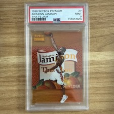 Antawn Jamison 1998-99 Skybox Premium That's Jam Rookie RC 7TJ Warriors PSA 9 MT