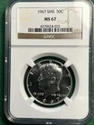 1967 SMS NGC MS67 Kennedy Half Dollar 50C Special Mint Set FREE SHIPPING