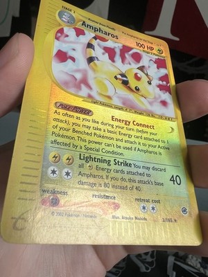 Ampharos 002/165 Expedition Base Set Reverse Holo
