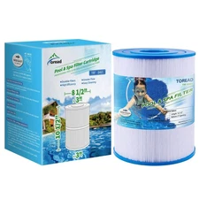 TOREAD NSF-50 Certified Watkins 31114 Replacement Tiger River Spa Filter, 1PACK