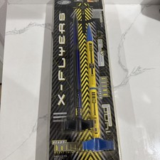 Estes X-Flyers #1806 Two Flying Model Rockets!! / New & Sealed / Ready To Fly!!