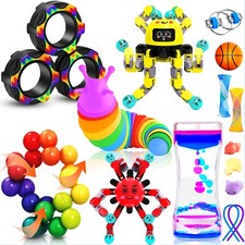 15-Pack Christmas Fidget Toys Bulk Stocking Stuffers Kids Adults ADHD Autism Gif