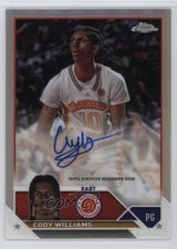 2023 Topps Chrome McDonald's All American Cody Williams #CA-CW Auto 1m6p