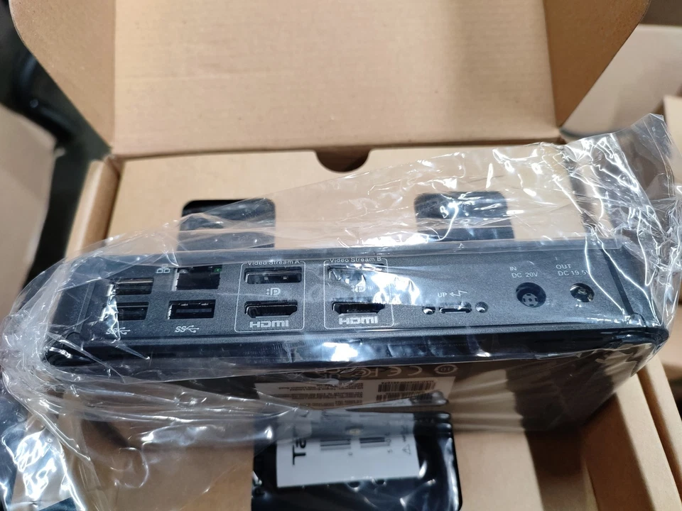 New Targus DOCK182-A1 USB-C Dual 4K Docking Station 100W PD, New - Image 2 of 3