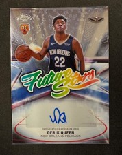 Derik Queen 2025-26 Topps Chrome Basketball Future Stars Rookie RC Auto