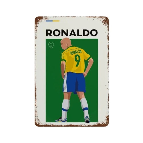 Football Metal Poster Tin Sign Wall Art Gift Club Decor Room Bar High Quality - Picture 8 of 11