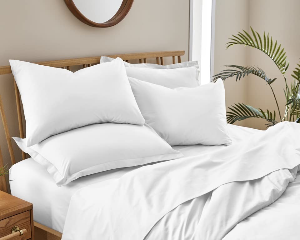 ПЕРКАЛЕВЫЙ ЛИСТ ИЗ ОРГАНИЧЕСКОГО ХЛОПКА С ОРИГАНАМИ KING - CLOUD