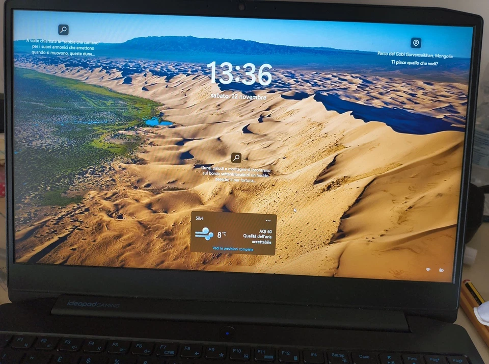 IdeaPad Gaming 3 15ARH05 15,6" (16GB, AMD Ryzen 7 4800H, 512GB SSD, GTX 1650 TI) - Immagine 3 di 4