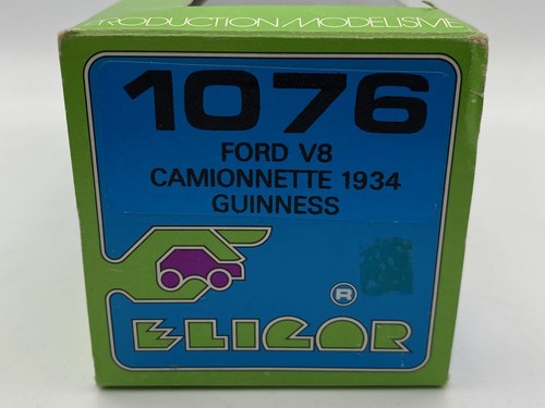 ELIGOR Ford V8 Guinness 1934 Ref:1076 furgoneta 1:43 diecast - Imagen 5 de 6