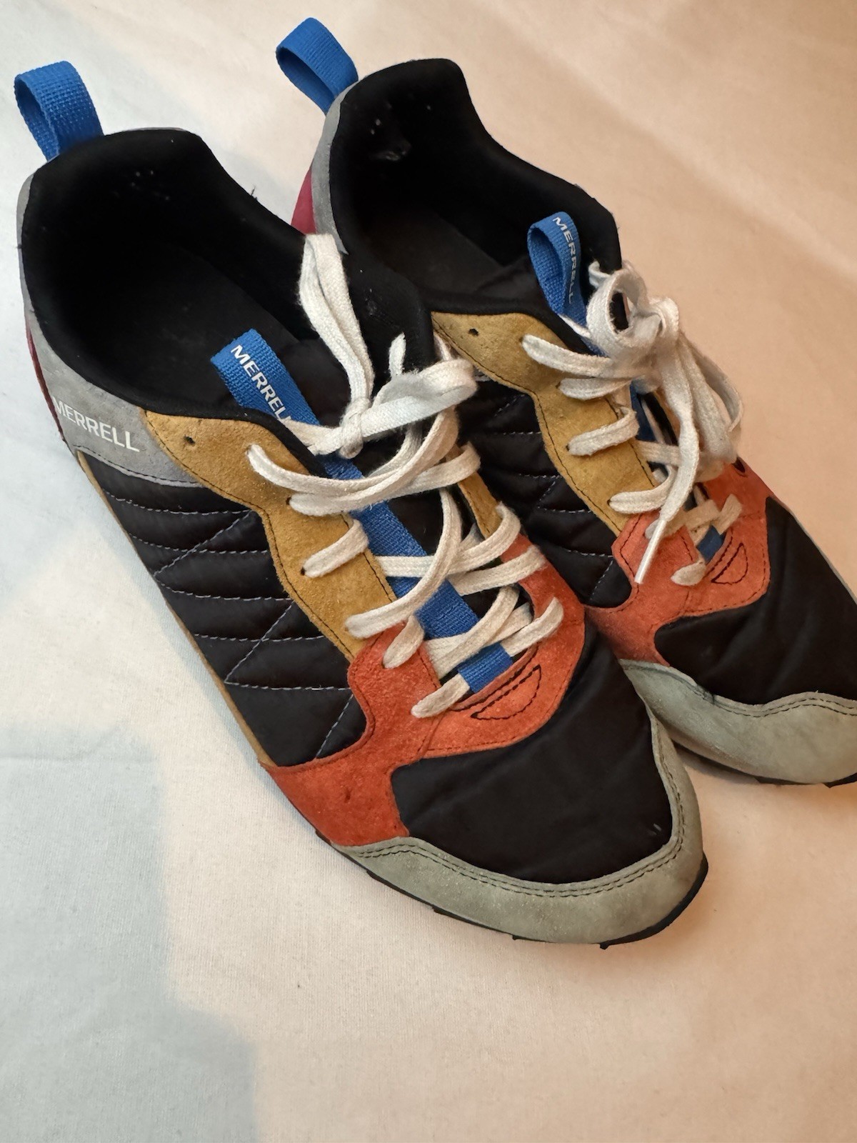 Merrell Alpine Sneaker scarpe da trekking donna multicolore taglia 10 5 usate in ottime condizioni