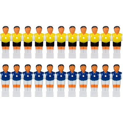 GAMES PLANET  Tischfussballfiguren für 15,9 mm Vollstangen