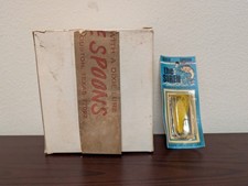 (12)  Vintage Dixie The Jet Pro Series Spoon 3/4 oz. Lures NOS Full Box Spoon