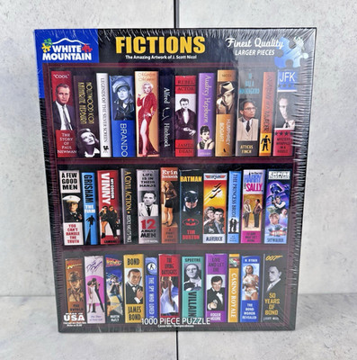 White Mountain Fictions Jigsaw Puzzle 1000 Piece Amazing Artwork J. Scott Nicole