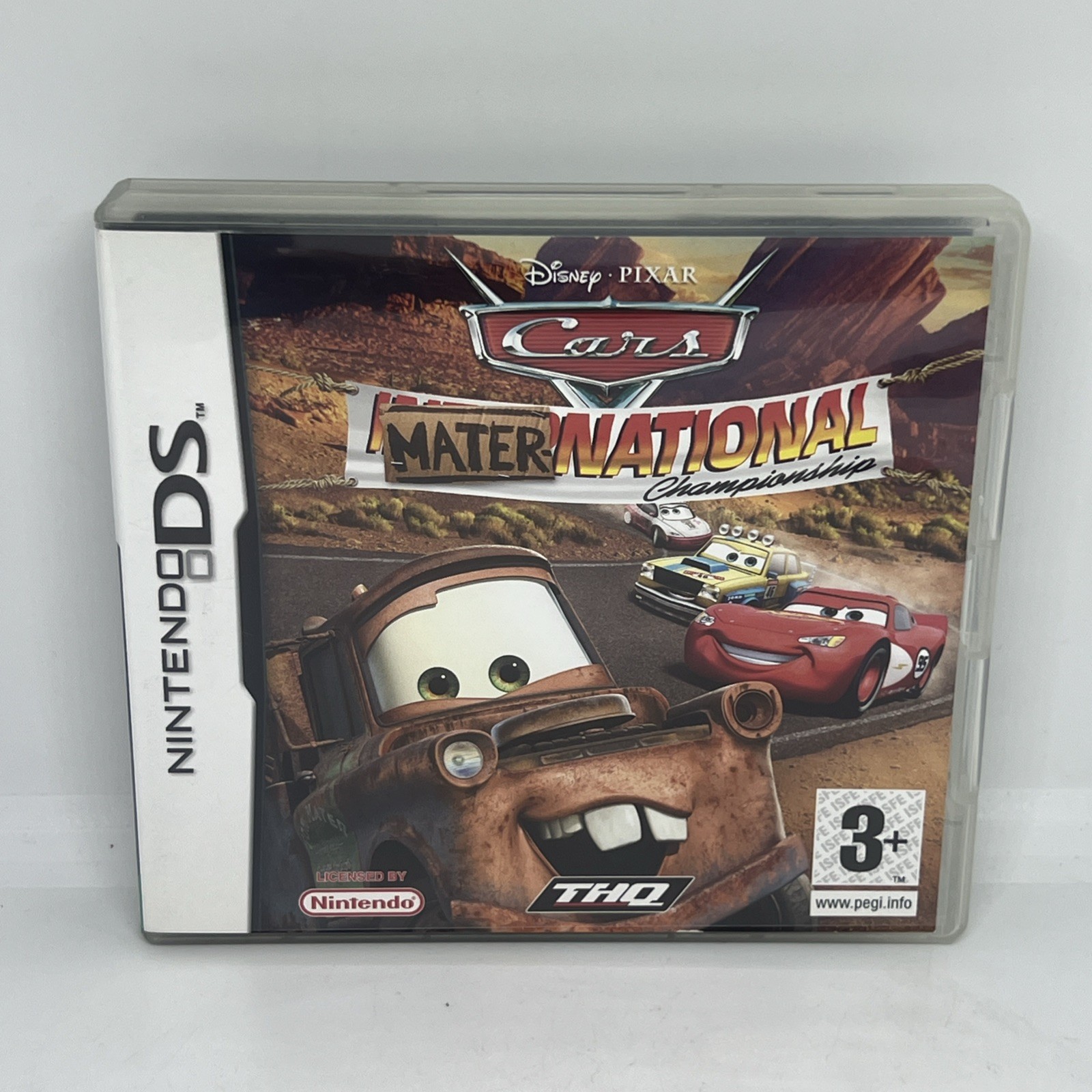 NINTENDO DS GAME DISNEY CARS MATER NATIONAL CHAMPIONSHIP - Complete With Manual