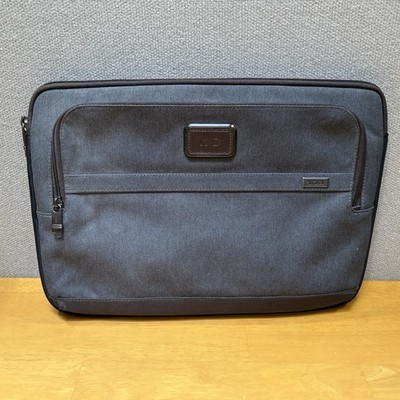 Tumi Alpha Gray/Blue Medium Laptop Case Used