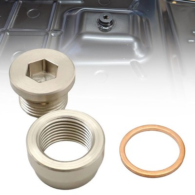 SecosAutoparts Thread 18mm x 1.50, Steel Plug with Inner Hex Head Universal... 
