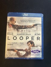 Looper Blu-ray, 2012 - Joseph Gordon-Levitt, Bruce Willis - NEW Sealed