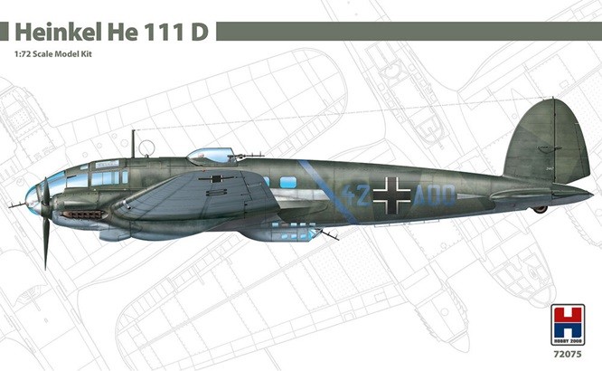 Hobby 2000 72075 - 1:72 Heinkel He 111 D - New