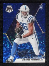 2020 Panini Mosaic Rookies No Huddle Blue Prizm 14/75 Michael Pittman Jr 0d44