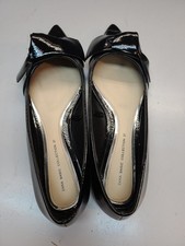 Zara Ballerinas Gr.37 schwarz, glanz, elegant, spitz