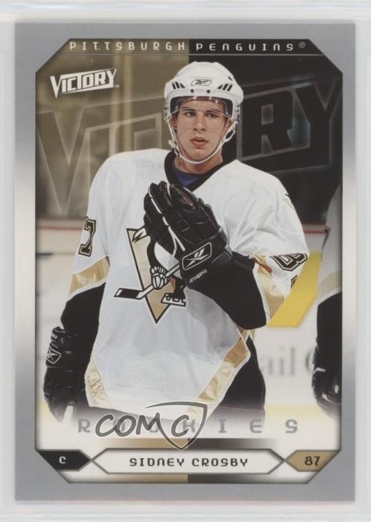 2005-06 Upper Deck Victory Rookies Sidney Crosby #285 Rookie RC