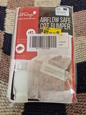 Airoya 2-Sided Breathable 3D Air Mesh Bumper for Solid Ends Cots and Cotbeds