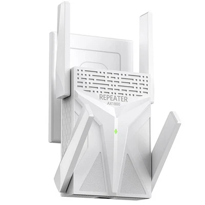 AX1800 WiFi 6 Extender Signal Booster for Home, Dual Band Range Beige - Image 1 of 4