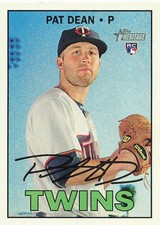 PAT DEAN 2016 TOPPS HERITAGE BASEBALL #645