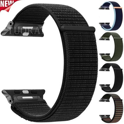 Nylon Sport Loop Armband für Apple Watch Series 2 3 4 5 6 7 8 9 10 SE + Ultra 2