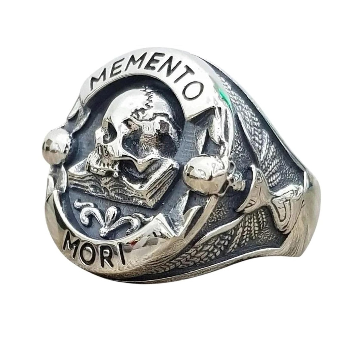 ZCVFA New 2026 Unisex Goth Vintage Ethic Memento Mori Carpe Diem 