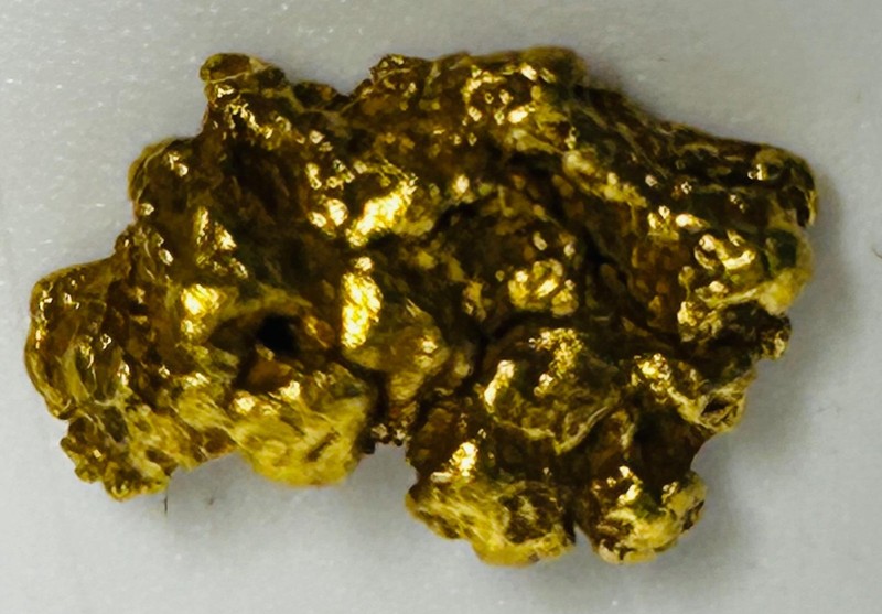 Gold Nugget Natural Alaska Placer 1.81 Grams Gold Mammoth Creek Hi Purity